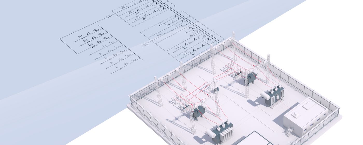 Le schéma unifilaire dans Engineering Base
