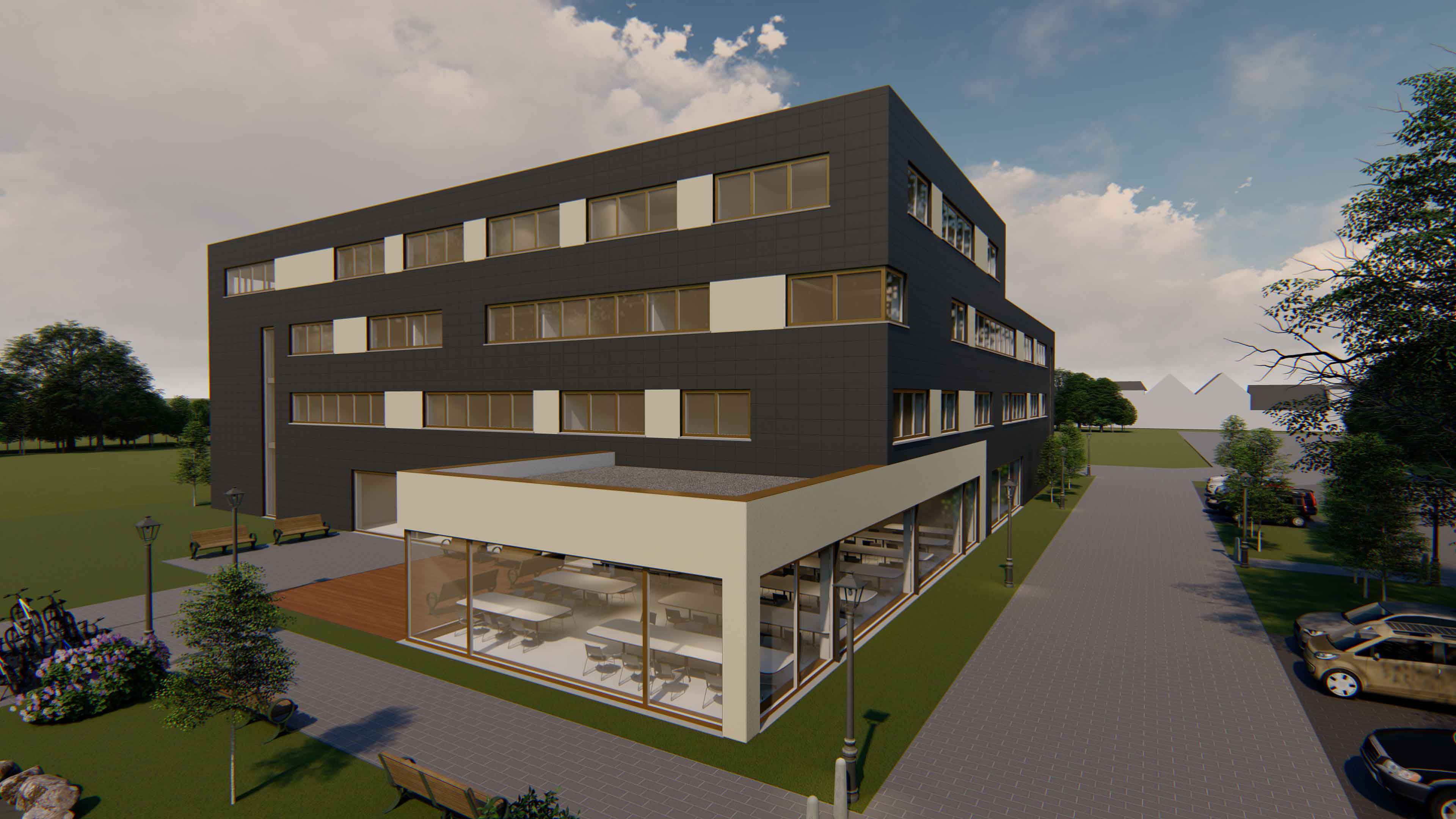 AUCOTEC building during the day