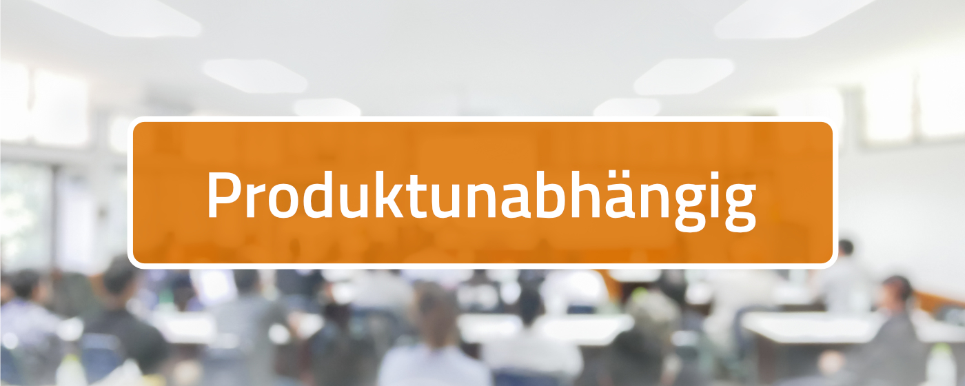 Product-independent training